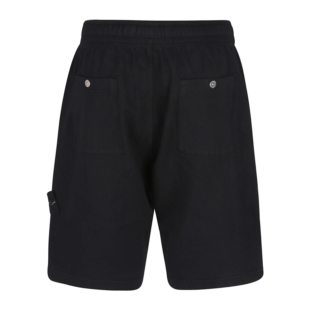 Logo-Patch Drawstring Shorts