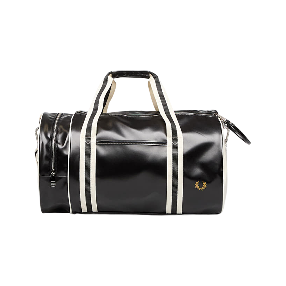Classic Barrel Bag Black/Ecru
