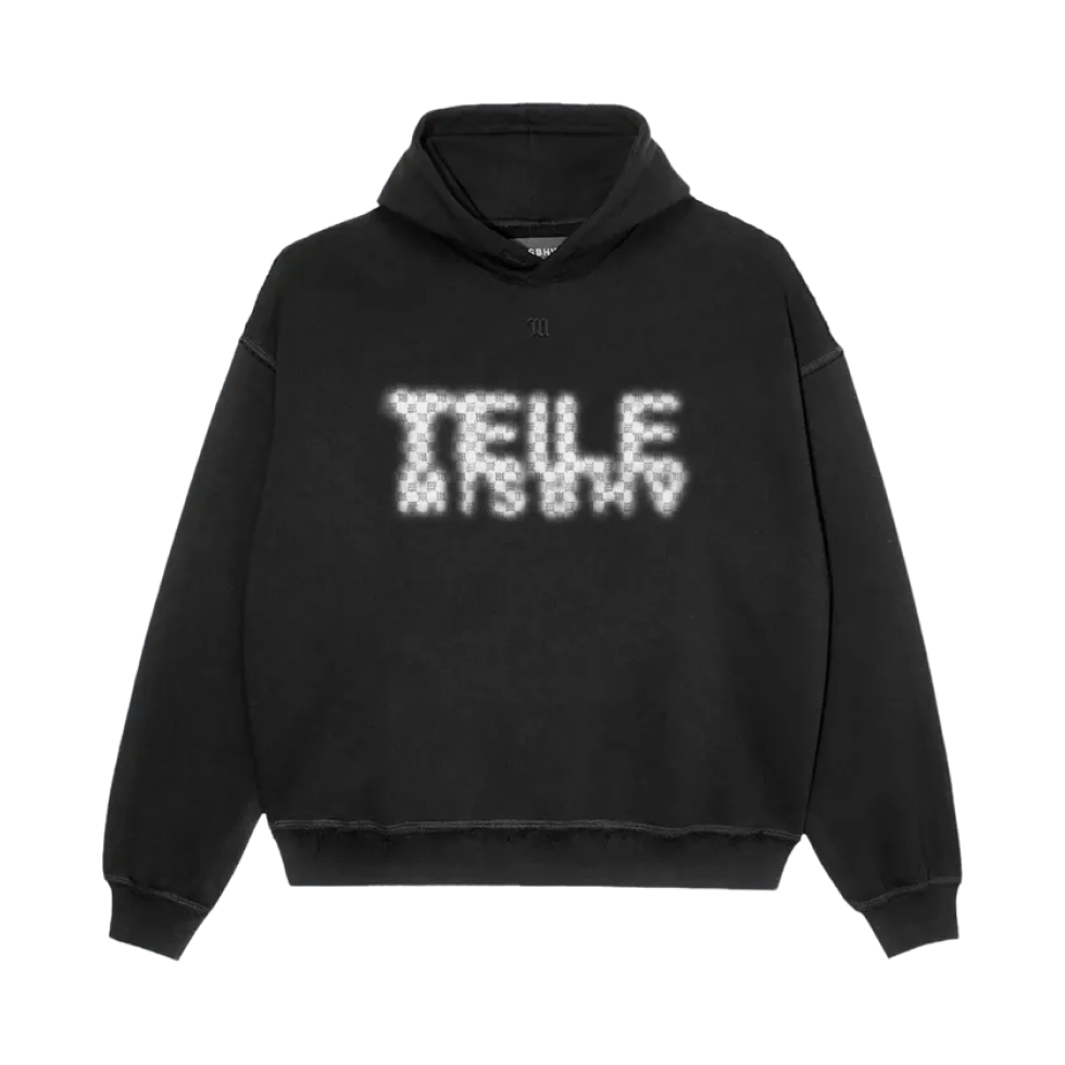 x Teile Black Hoodie