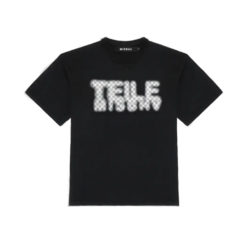 x Teile Black Tee