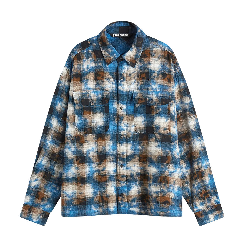 Curved Logo Check Shirt