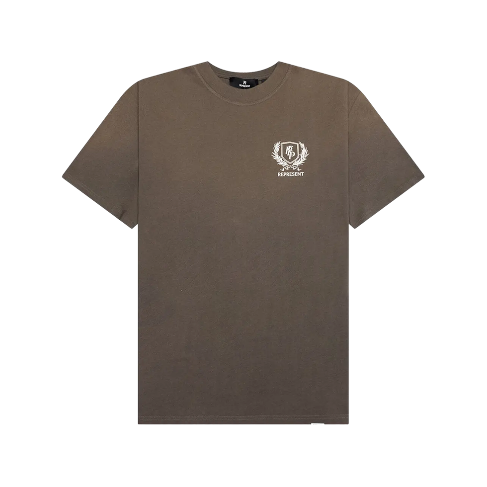 Crest Dark Taupe T-Shirt
