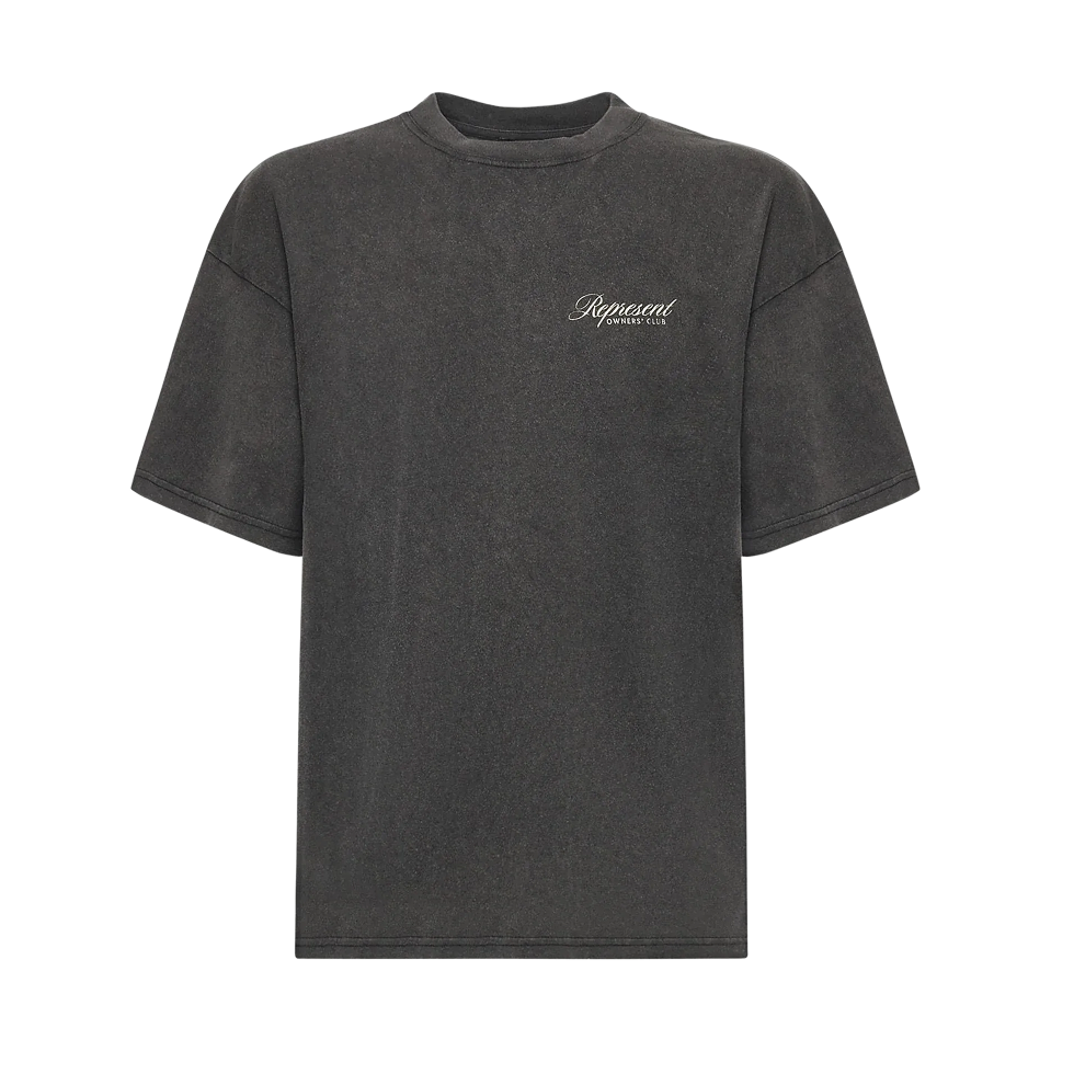 Vintage Grey Owners Club Script T‑Shirt
