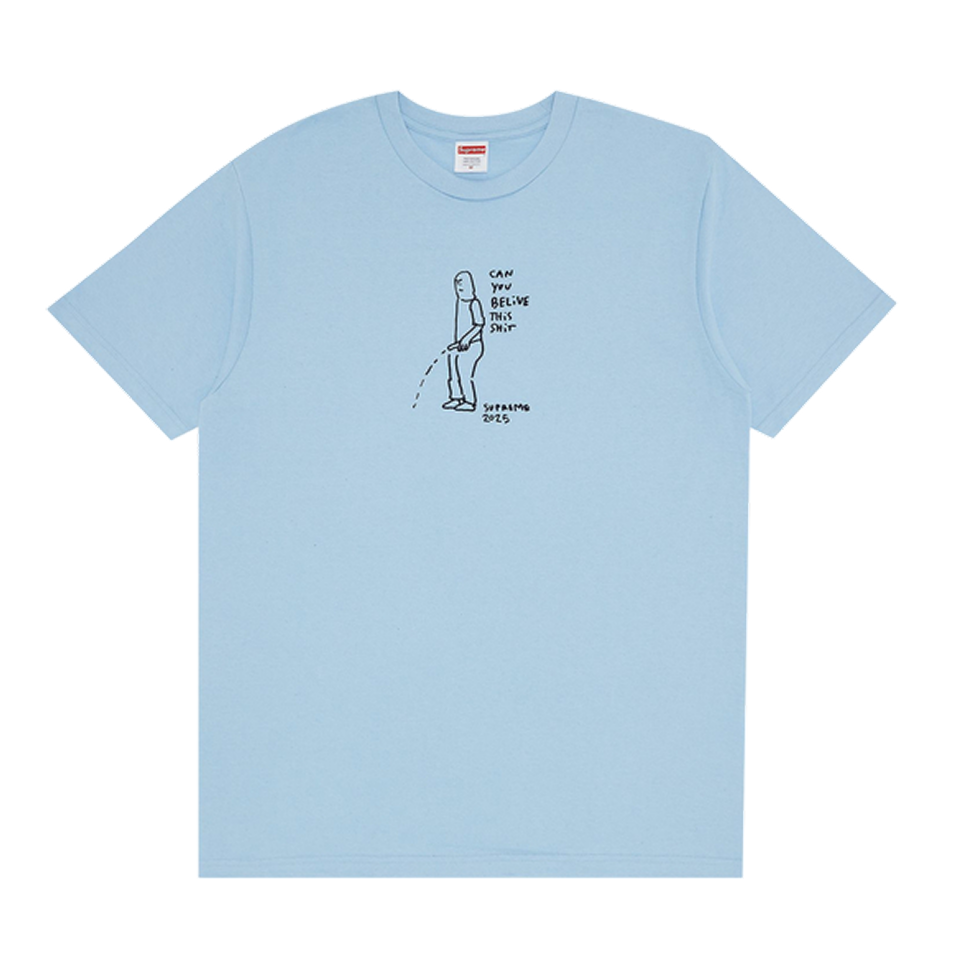 Piss Tee Blue