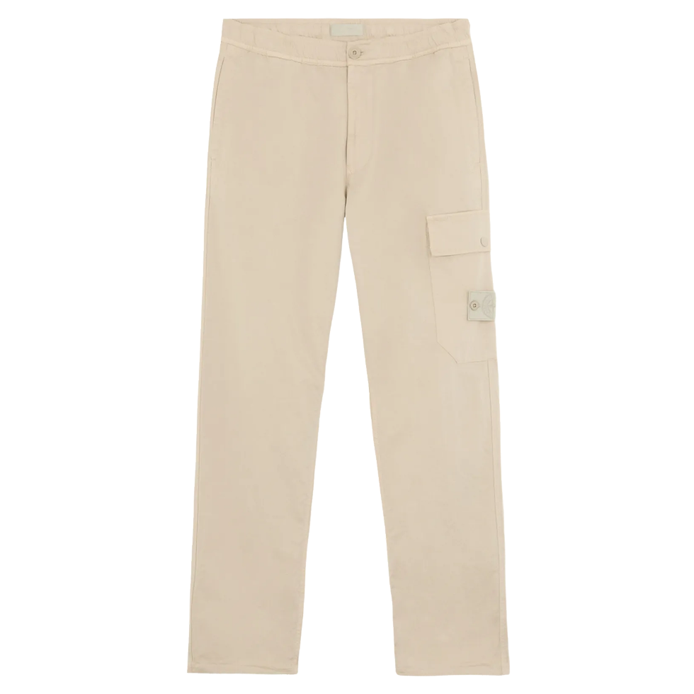 Beige Ghost Cargo Pants