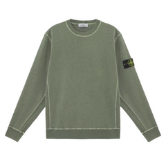 Moss Green Cotton Sweatshirt