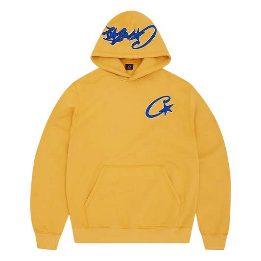 Saint C Star Applique Hoodie Yelow