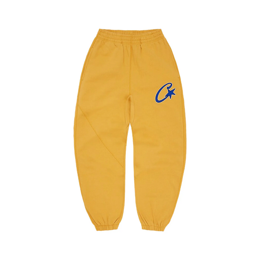 Saint C Star Applique Pants Yelow