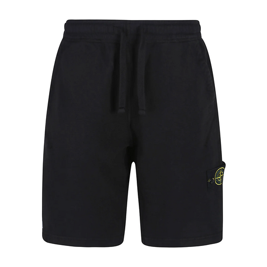 Logo-Patch Drawstring Shorts
