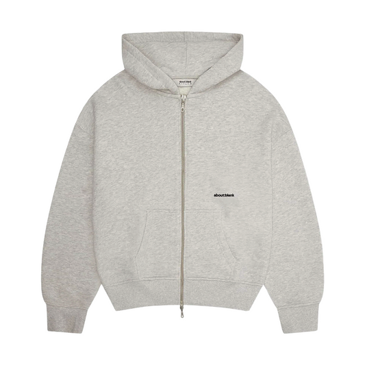 Boxy Zip Hoodie