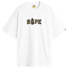 1ST CAMO BAPE LOGO T-SHIRT WHITE