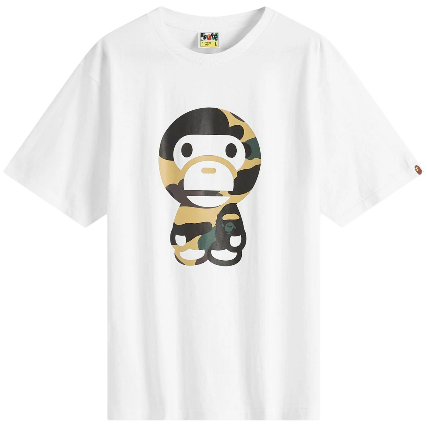 GIANT 1ST CAMO BIG BABY MILO TEE WHITE