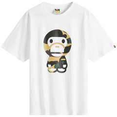 GIANT 1ST CAMO BIG BABY MILO TEE WHITE