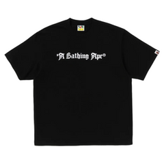 GOTHIC LOGO T-SHIRT BLACK
