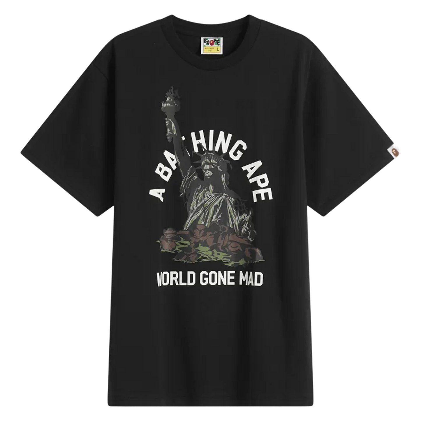 STATUE OF LIBERTY T-SHIRT BLACK