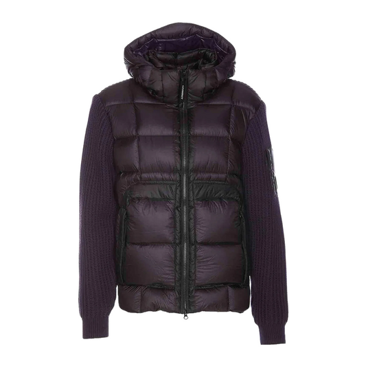 Extrafine Merino Wool Mixed Hooded Knit