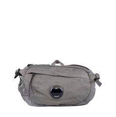 Dark Grey Bum Bag with Mini Logo 