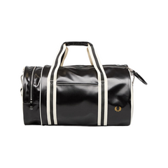Classic Barrel Bag Black/Ecru