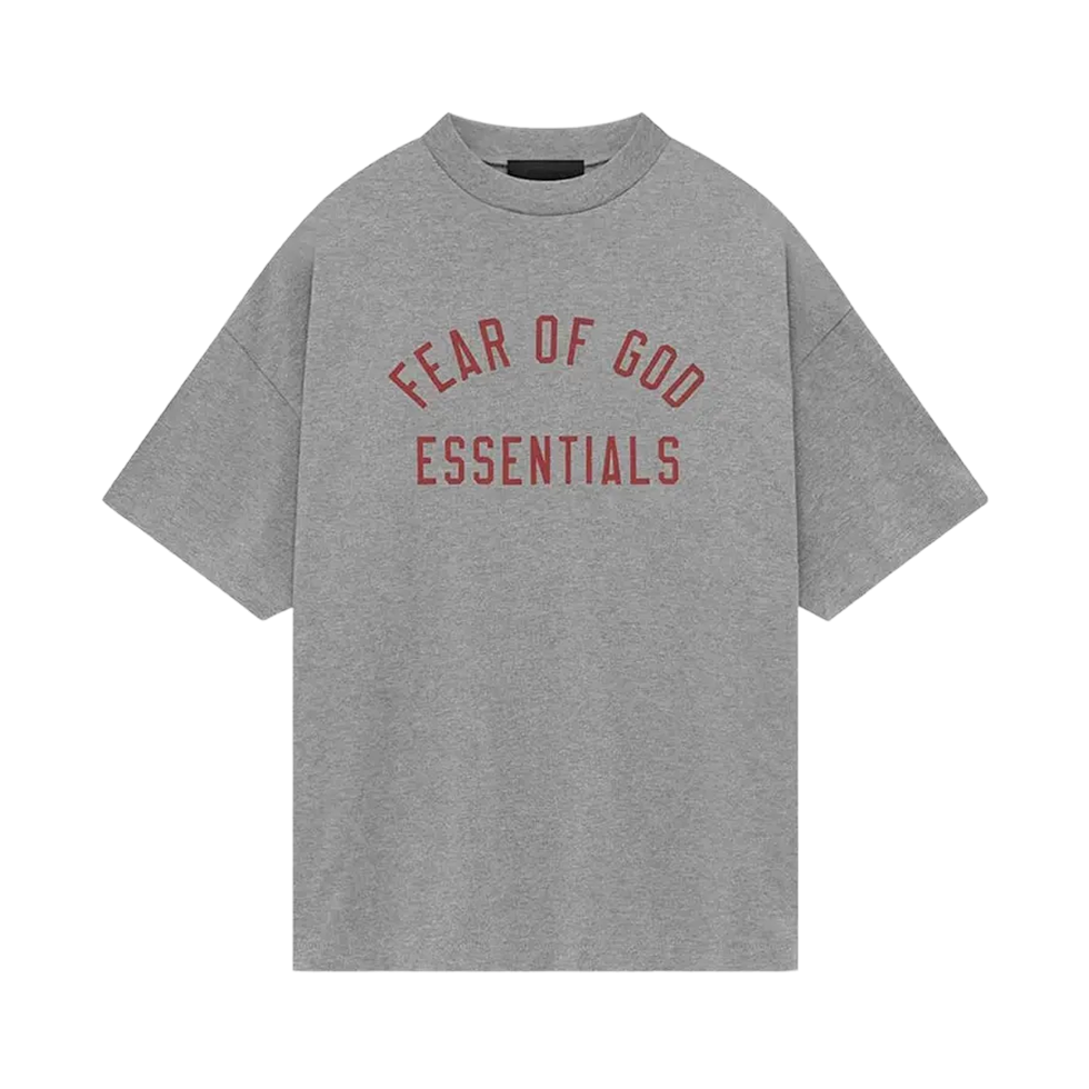 Fear Of God Heather Grey T‑Shirt