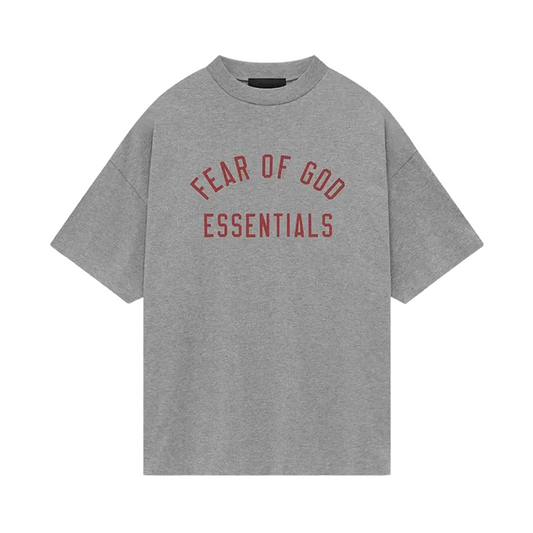 Fear Of God Heather Grey T‑Shirt