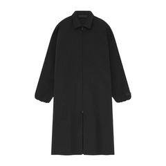 Fear of God Black Nylon Trench Coat