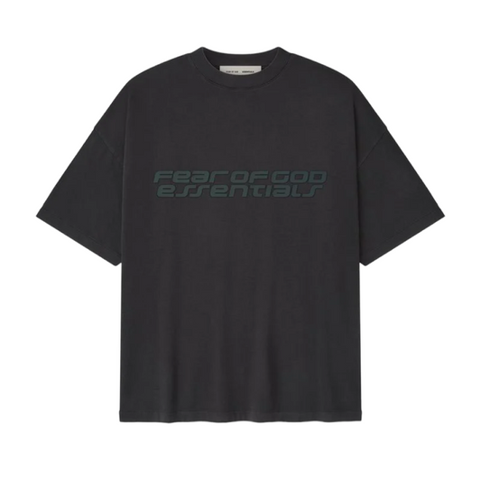 Essentials Vintage Black 90s Tee