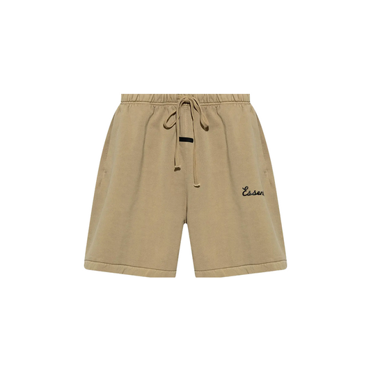 Essentials Logo-Print Cotton Shorts