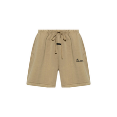 Essentials Logo-Print Cotton Shorts