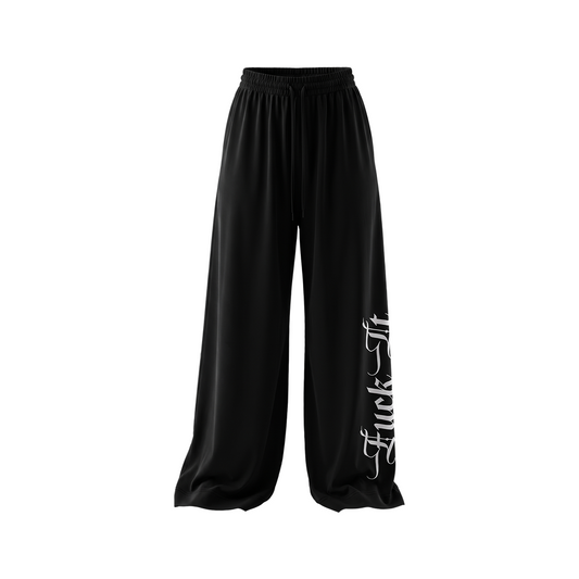Fuck It Pants Black