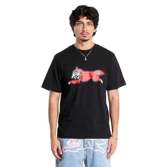 Running Dog T-Shirt Black/Red