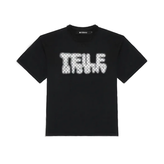 x Teile Black Tee