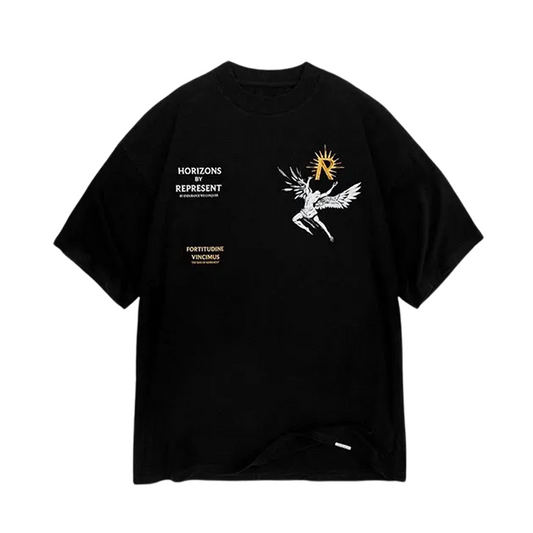 Icarus Jet Black T‑Shirt