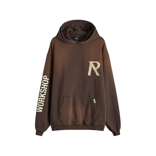 Masking Tape Cedar Initial Hoodie