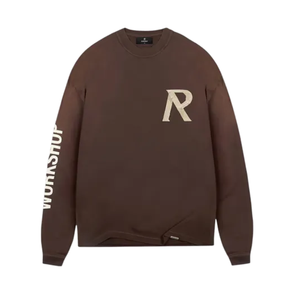 Masking Tape Initial Long Sleeve