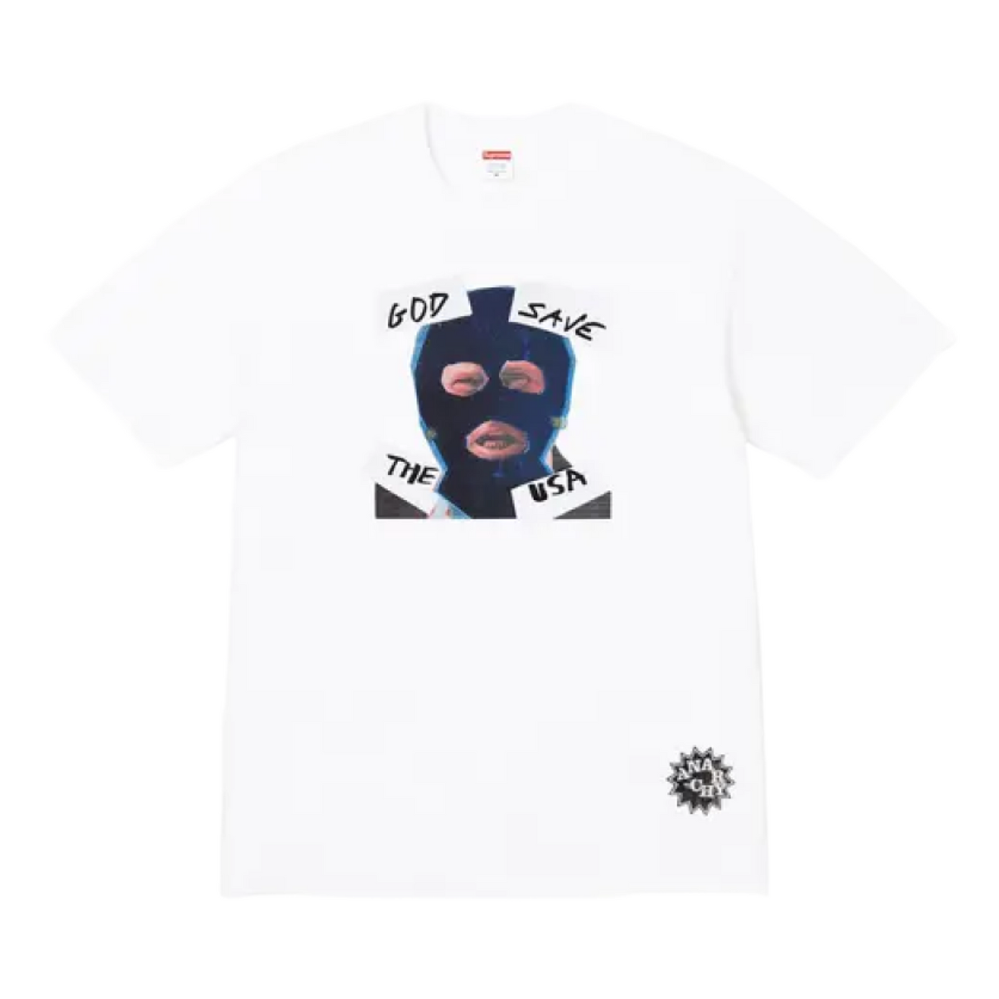 God Save Us Tee White
