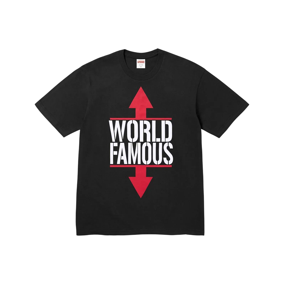 World Face Tee Black