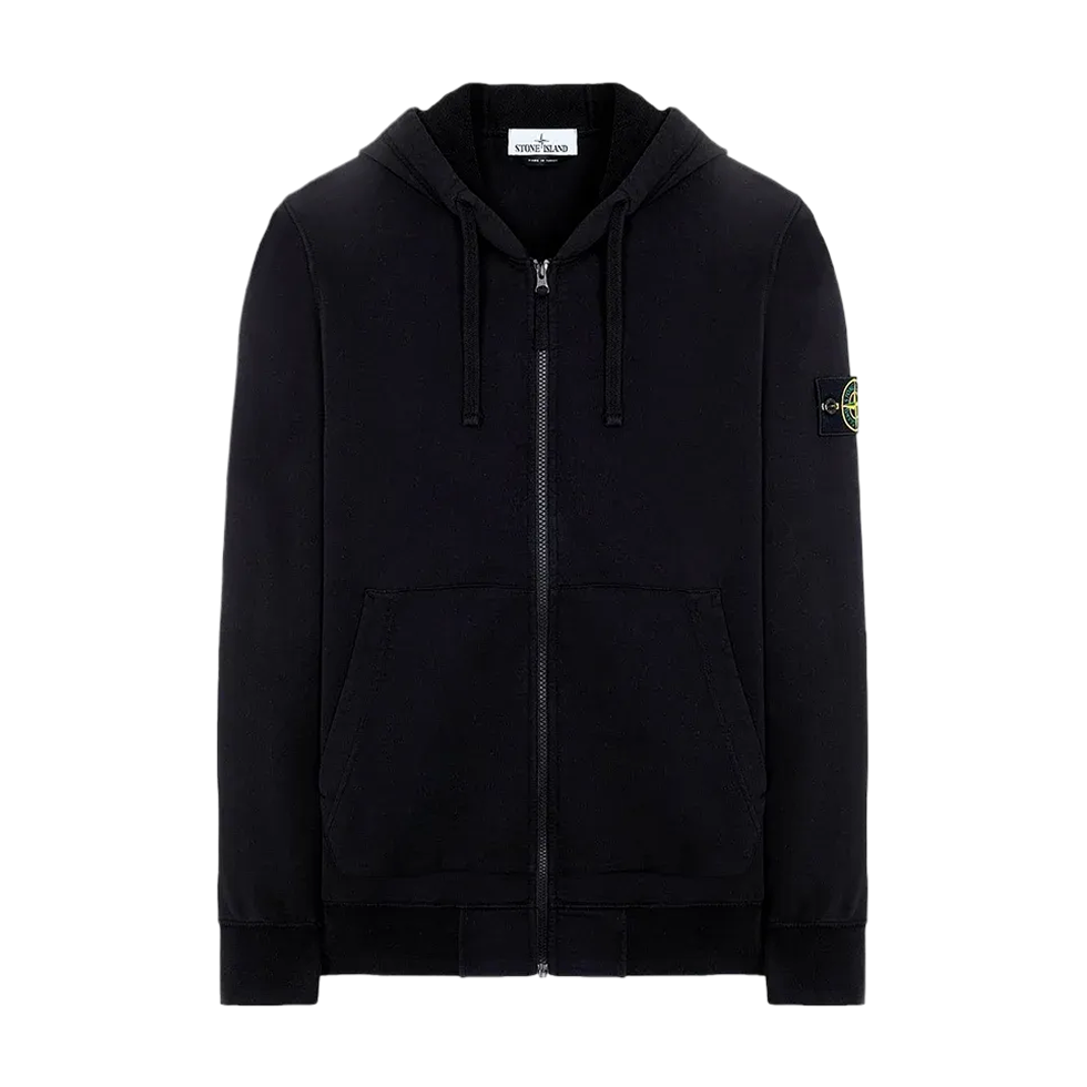 Zip-Hoodie Black