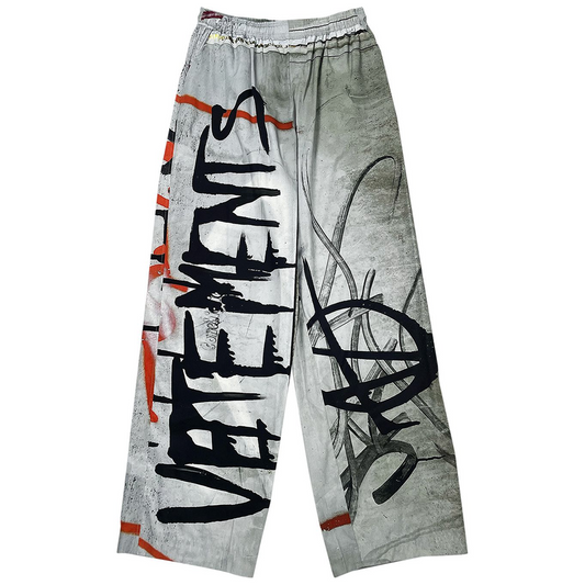Graffiti Lounge Printed Pants
