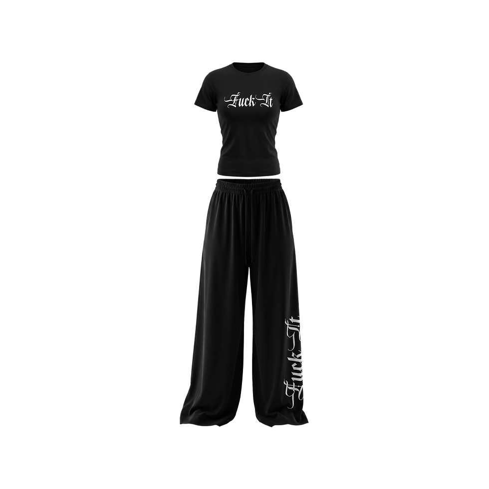 Fuck It Black Set