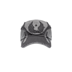 Panelled Cap Charcoal